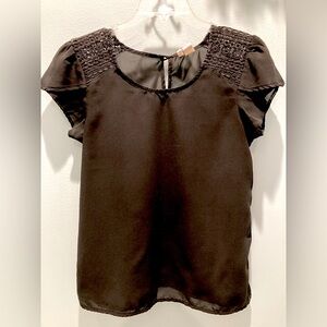 Sheet Crochet Shoulder Top